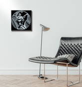 Violin Vibration Wrapped Canvas